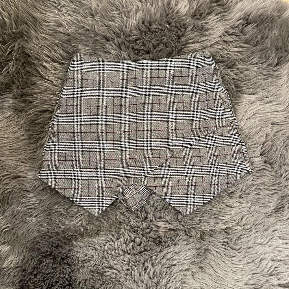 Majorelle Plaid Skort